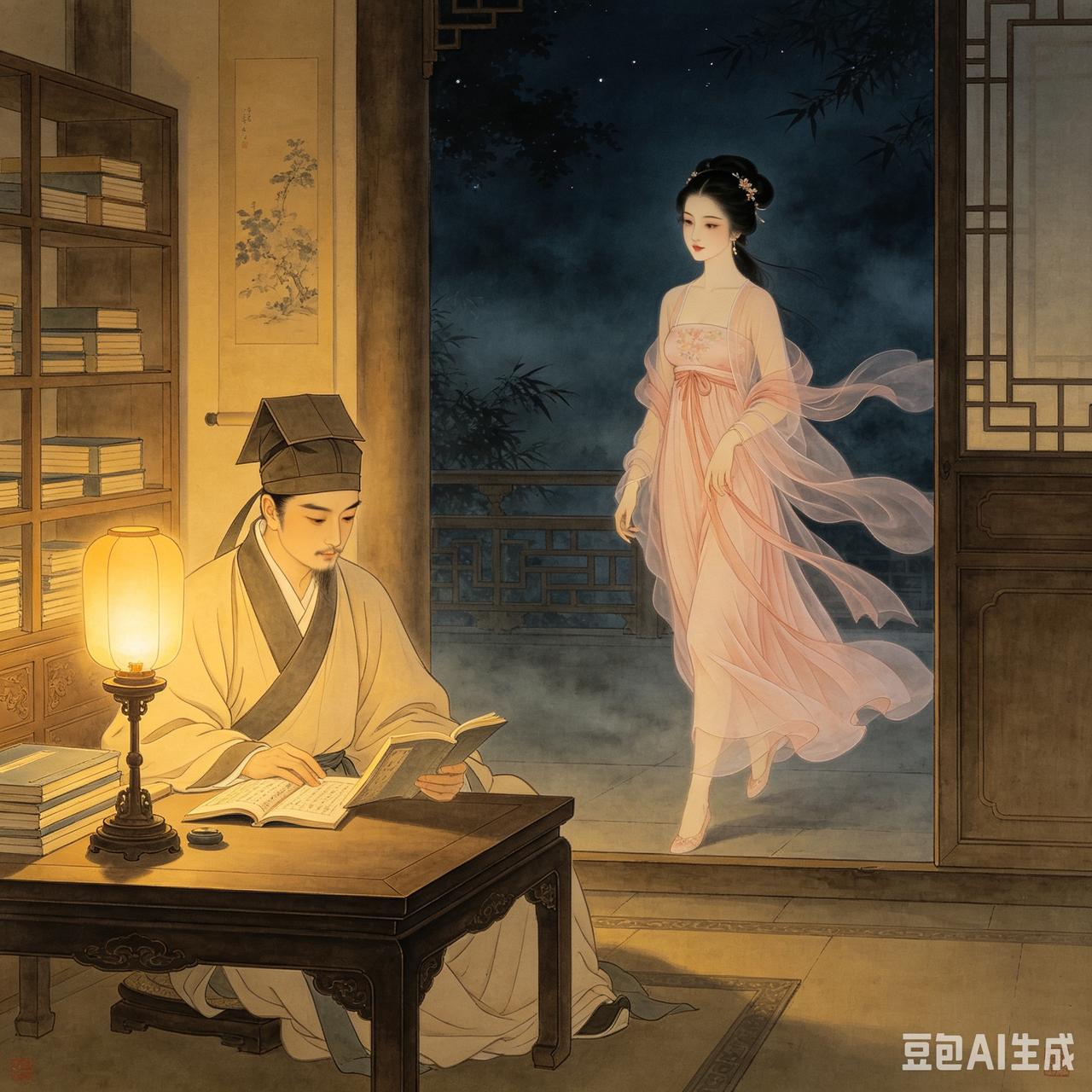 宋朝有个读书人叫林几道，天性木讷，尤其怕见女子。小时候见到妇人就躲角落里。

长