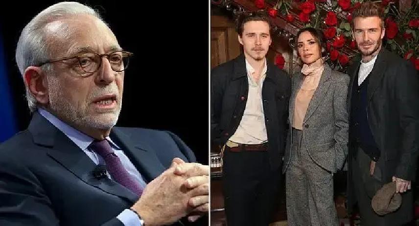 布鲁克林在Ins晒了张给老婆妮可拉梳头的照片，配文说“她今天头发打结，我上手”结