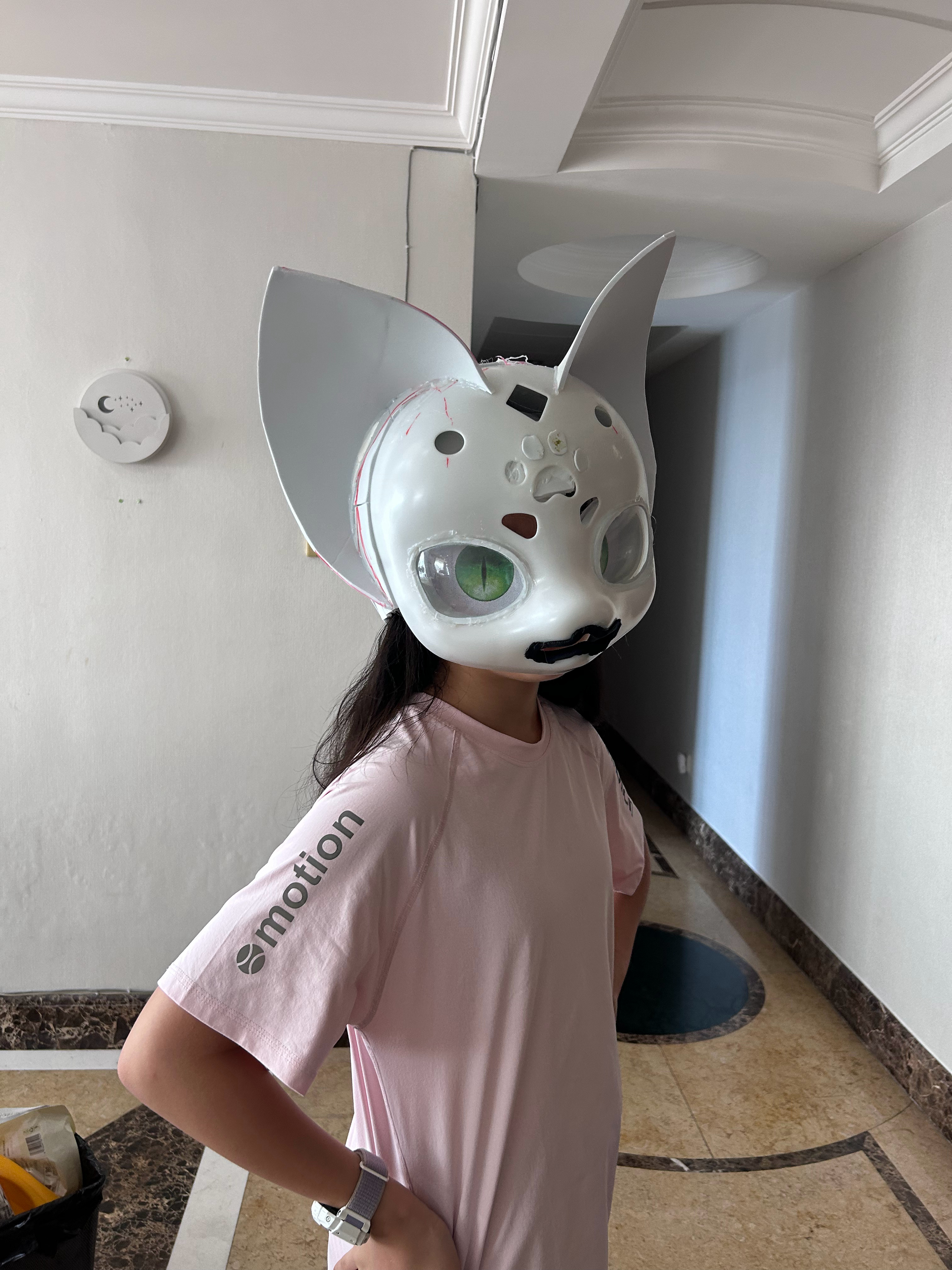 兽头初见雏形墩作品
