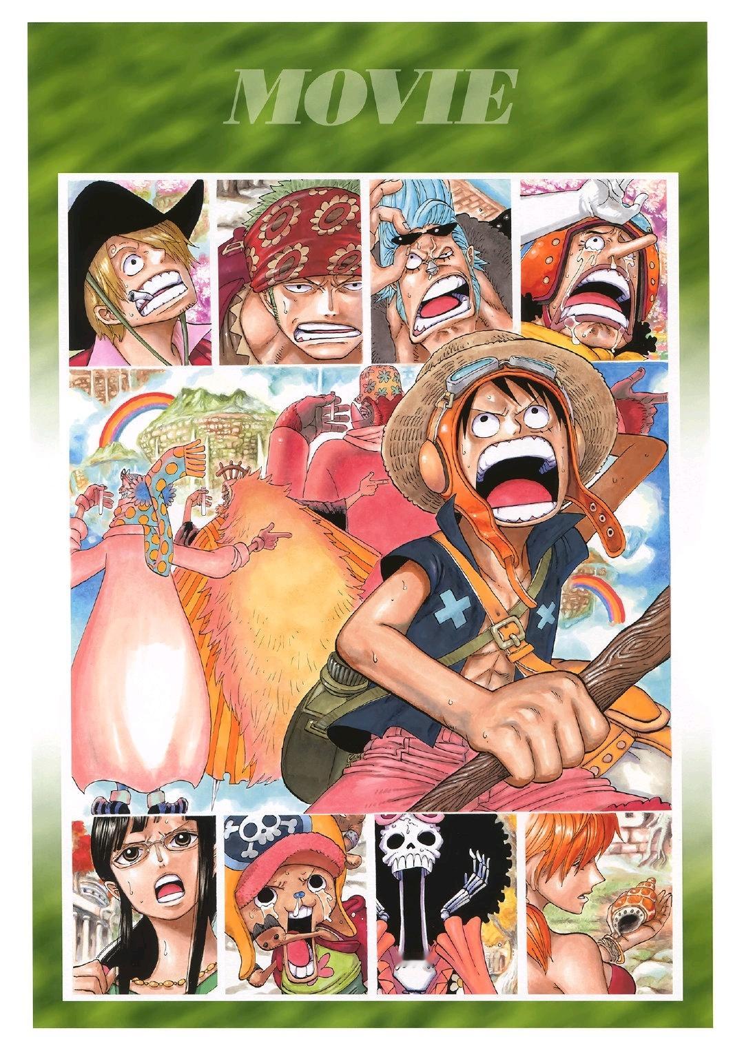 #海贼王妈生画风 还得看尾田#感谢WT能让我们在24年还能看到黑皮罗宾~大爱黑皮