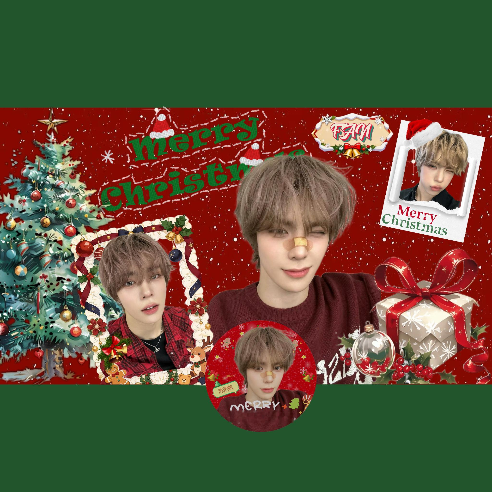 摸一张圣诞版头🎄🎄🎄饼丝可拿 