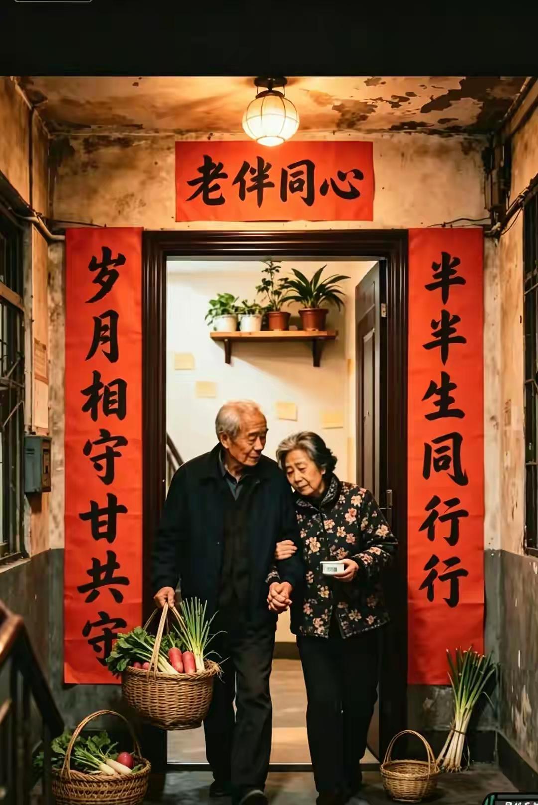 求横批……
李大爷写出一副对联，对难住了整个村里的人，至今无人能写出合适横批，求