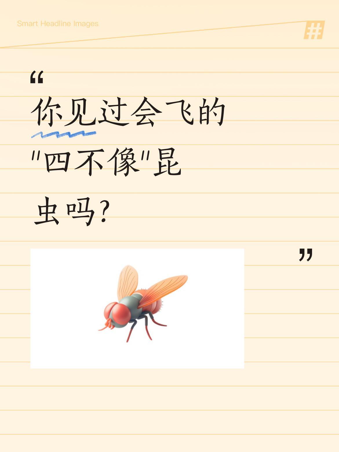 你见过会飞的"四不像"昆虫吗？
有种叫蜂鸟鹰蛾的昆虫，因长相独特被称为昆虫界"四