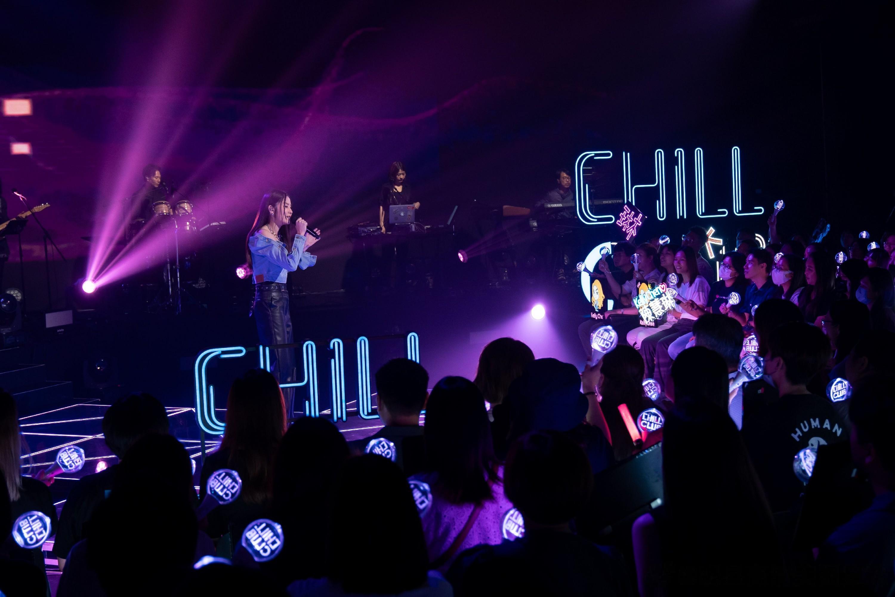 Kelly陈慧琳音乐节目首演现场演绎新歌 惊喜透露澳门演唱会在即 ​​​