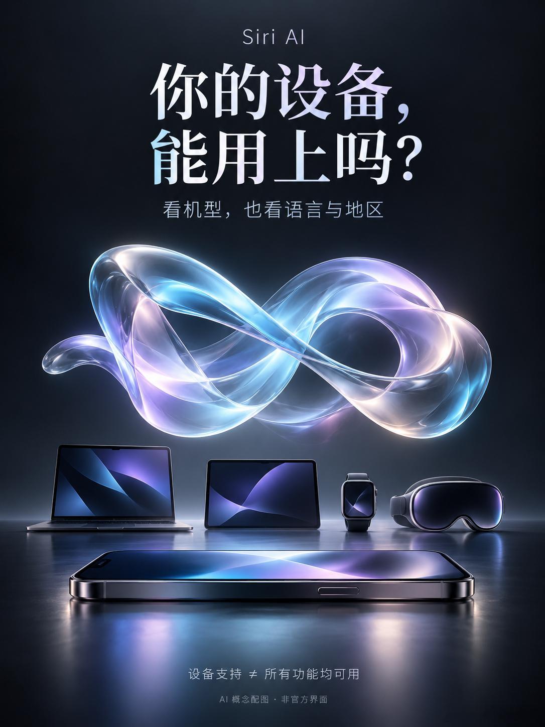 苹果公布SiriAI完整支持名单 你的设备上榜了吗？先别急着高兴，硬件支持只是第