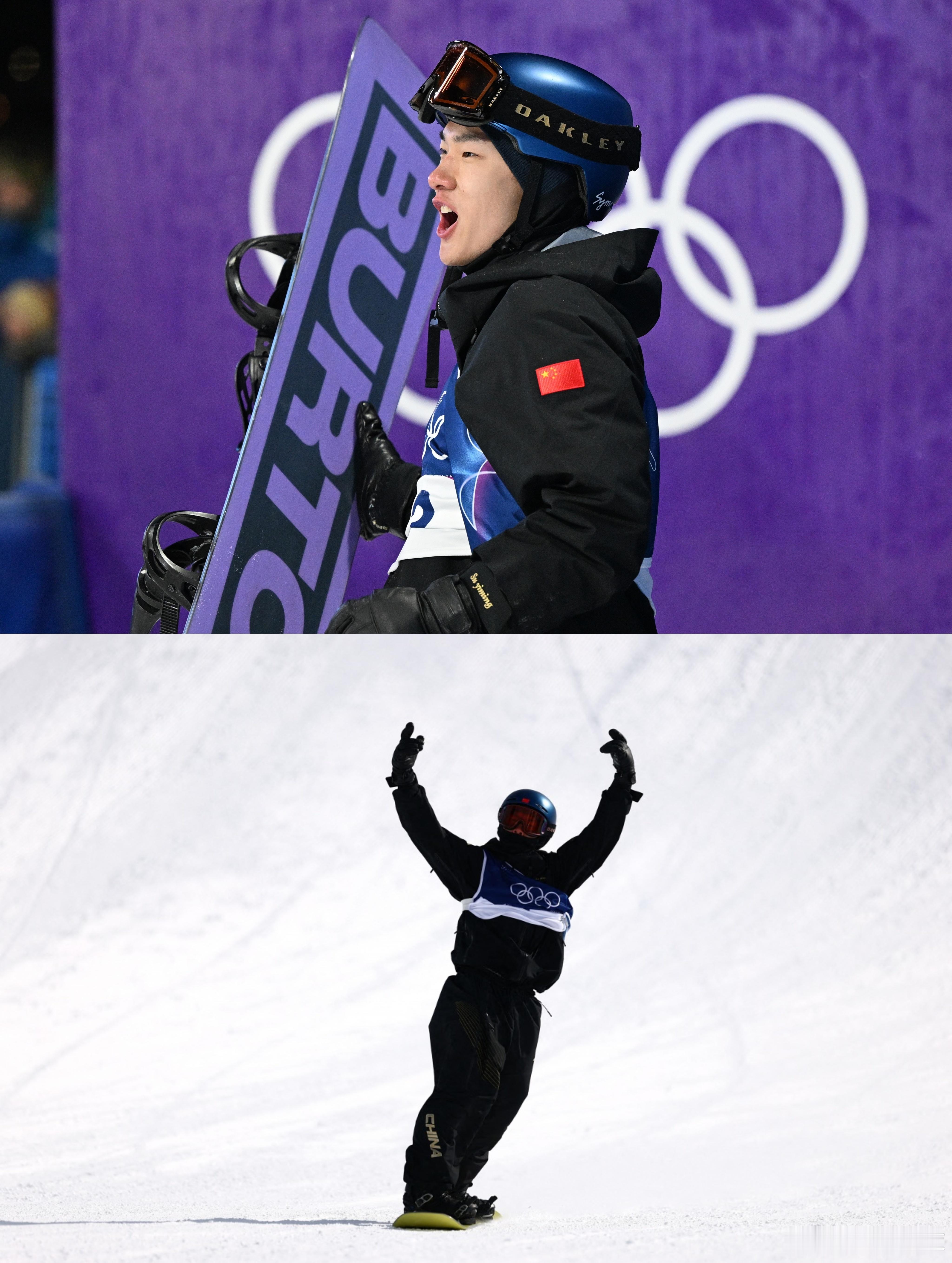 苏翊鸣夺得中国首金！！米兰冬奥会单板滑雪男子坡面障碍技巧决赛，今天迎来22岁生日