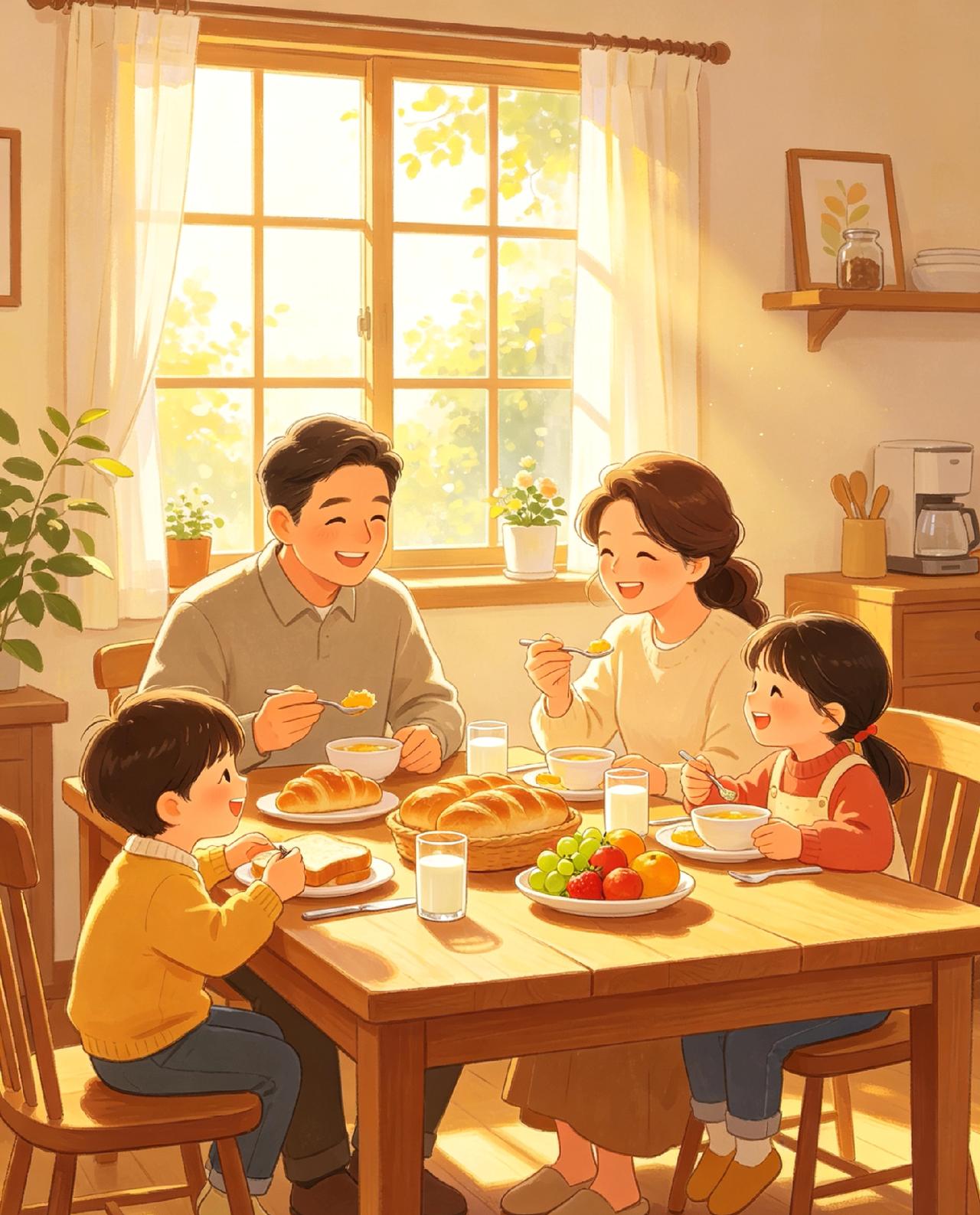 其实真的很简单：
家人平安健康，日子安稳踏实。
不求大富大贵，只愿三餐温饱、四季