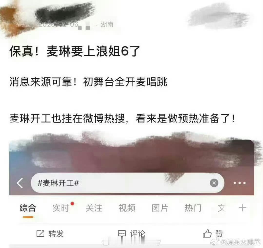 网传麦琳要去浪姐6了 