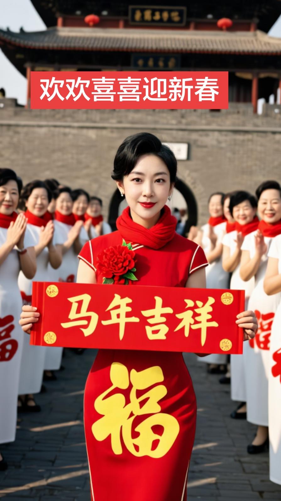 AI马年拜年大片 随变ai随便玩