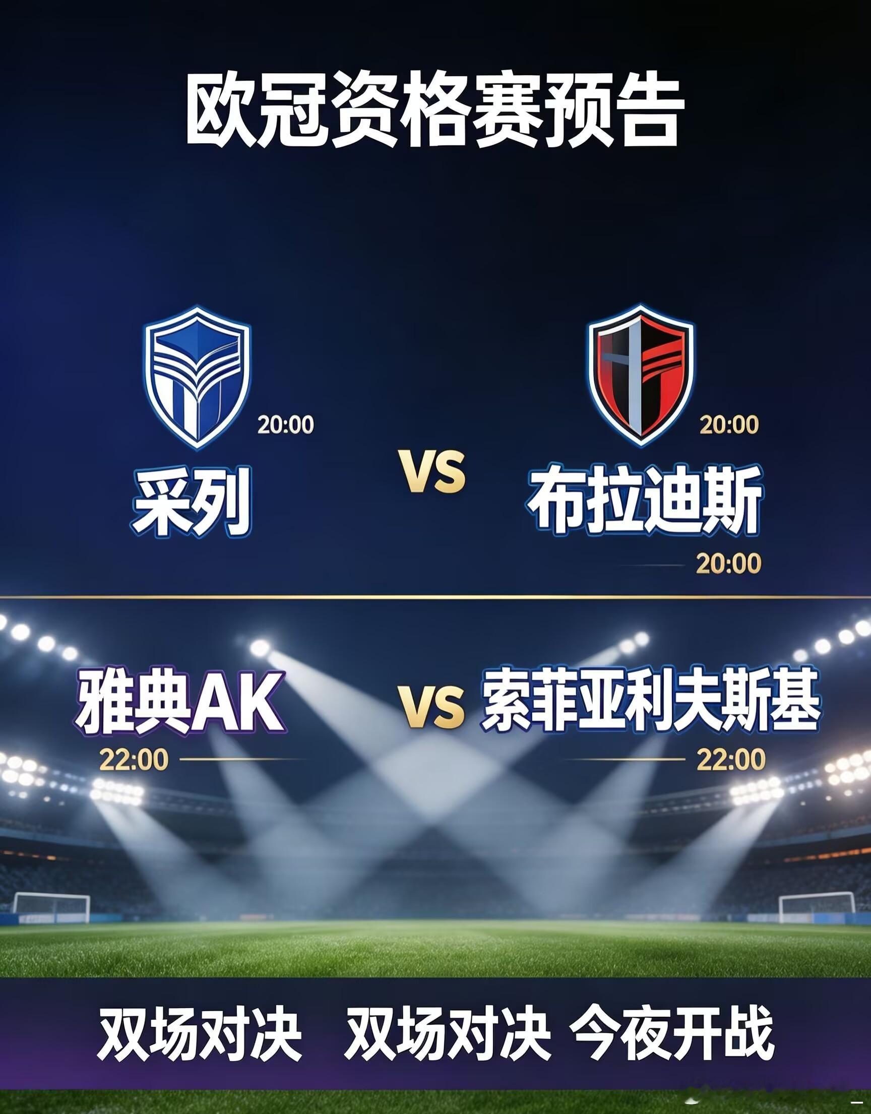 ｜⚽欧冠赛事预告⚽｜联赛：周三---欧冠 ---0300球队：雅典AEK vs 