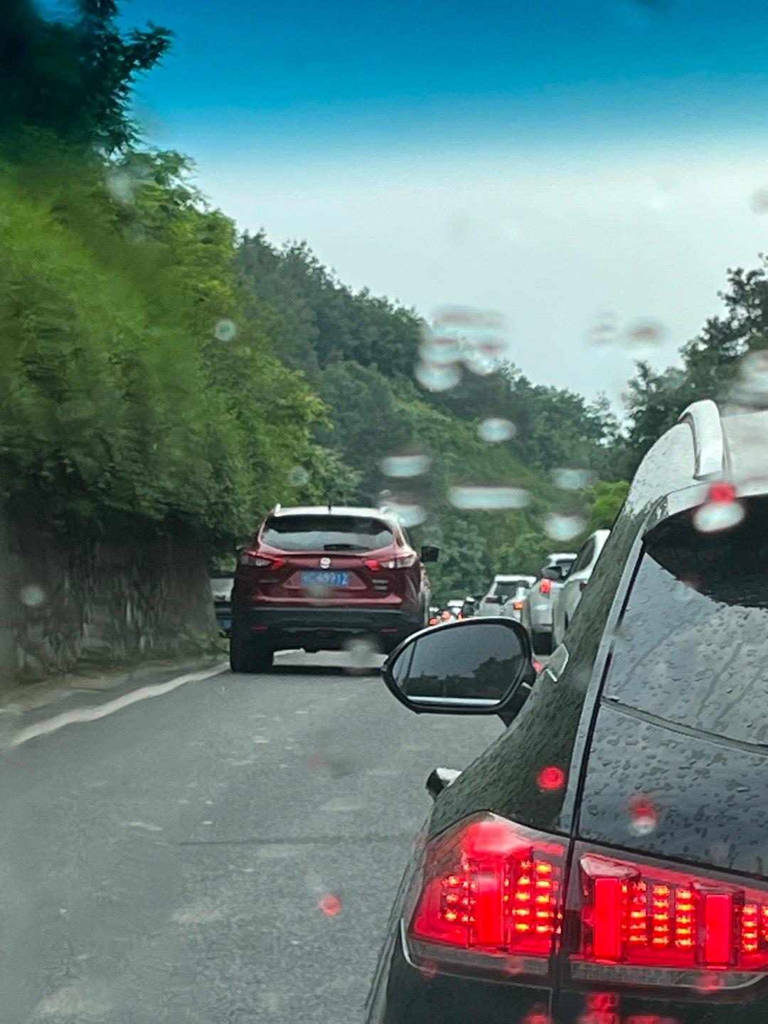只要一堵车，全部就开始占道逆行往前冲[干饭人] ​​​