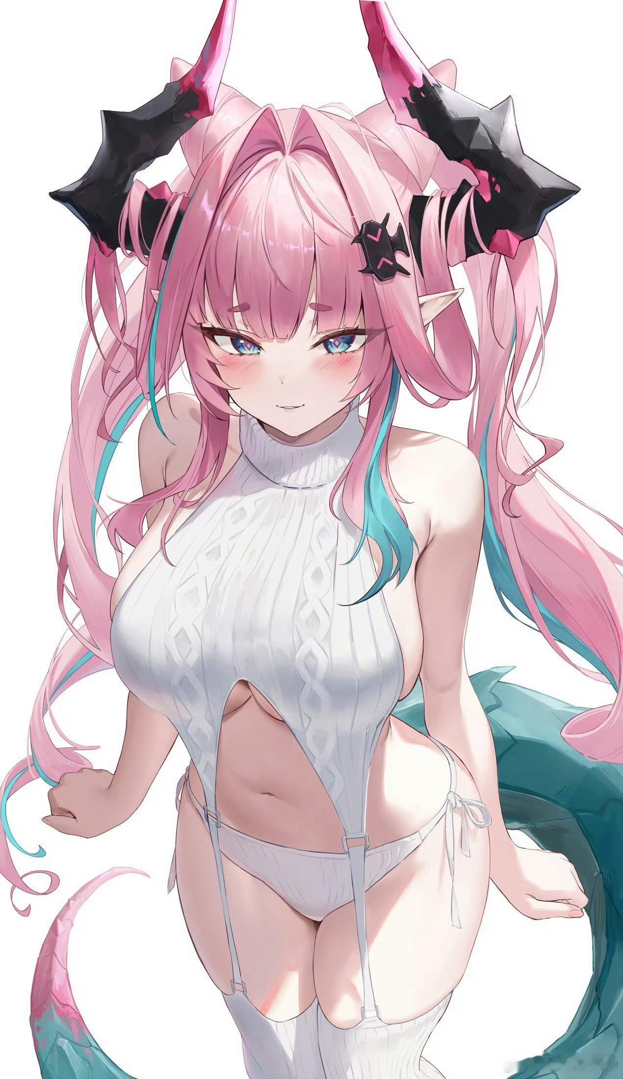 偶尔也会害羞 