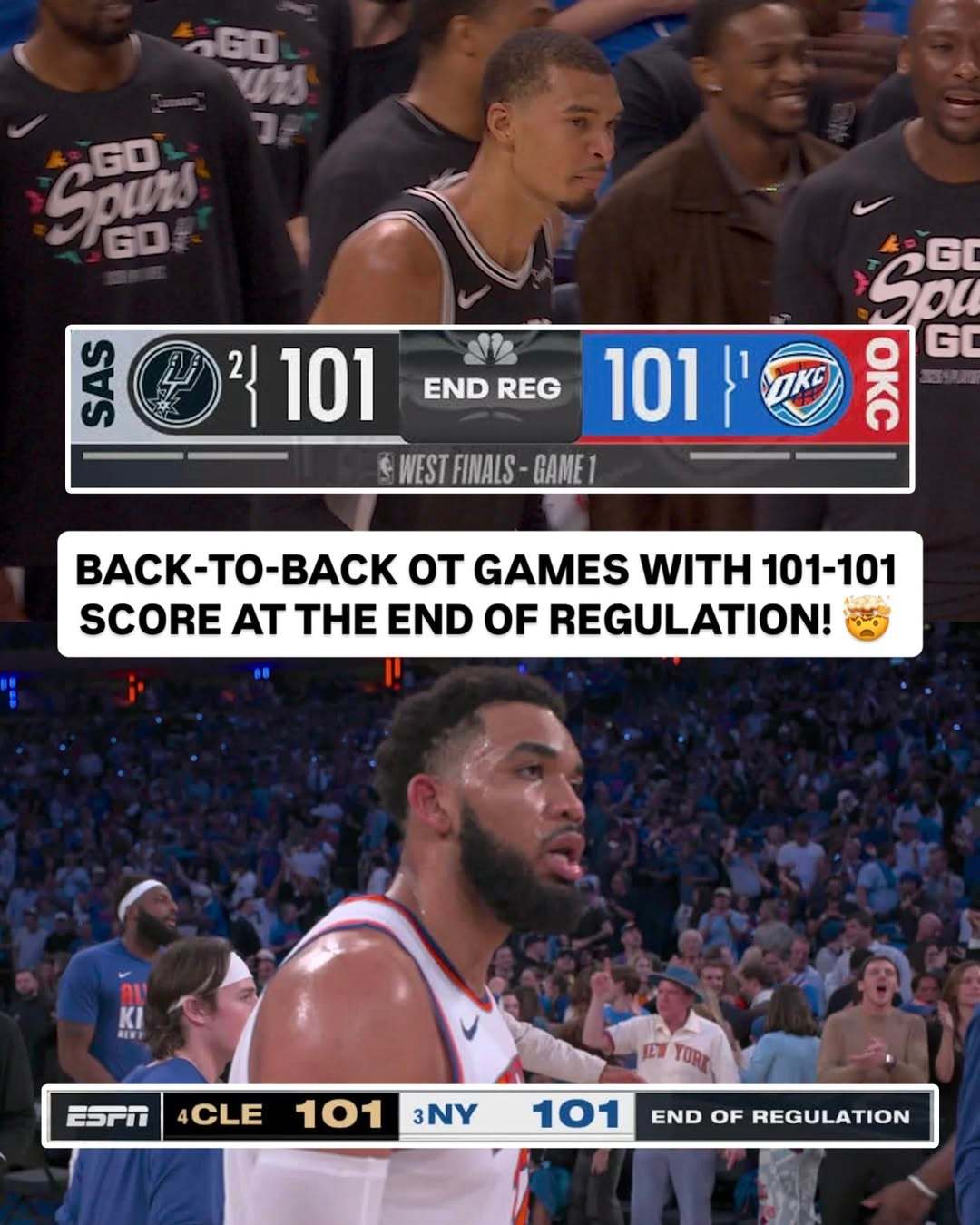 人一旦有了考研的念头巧了！NBA历史首次出现：东西部分区决赛的第一场，全部都打进