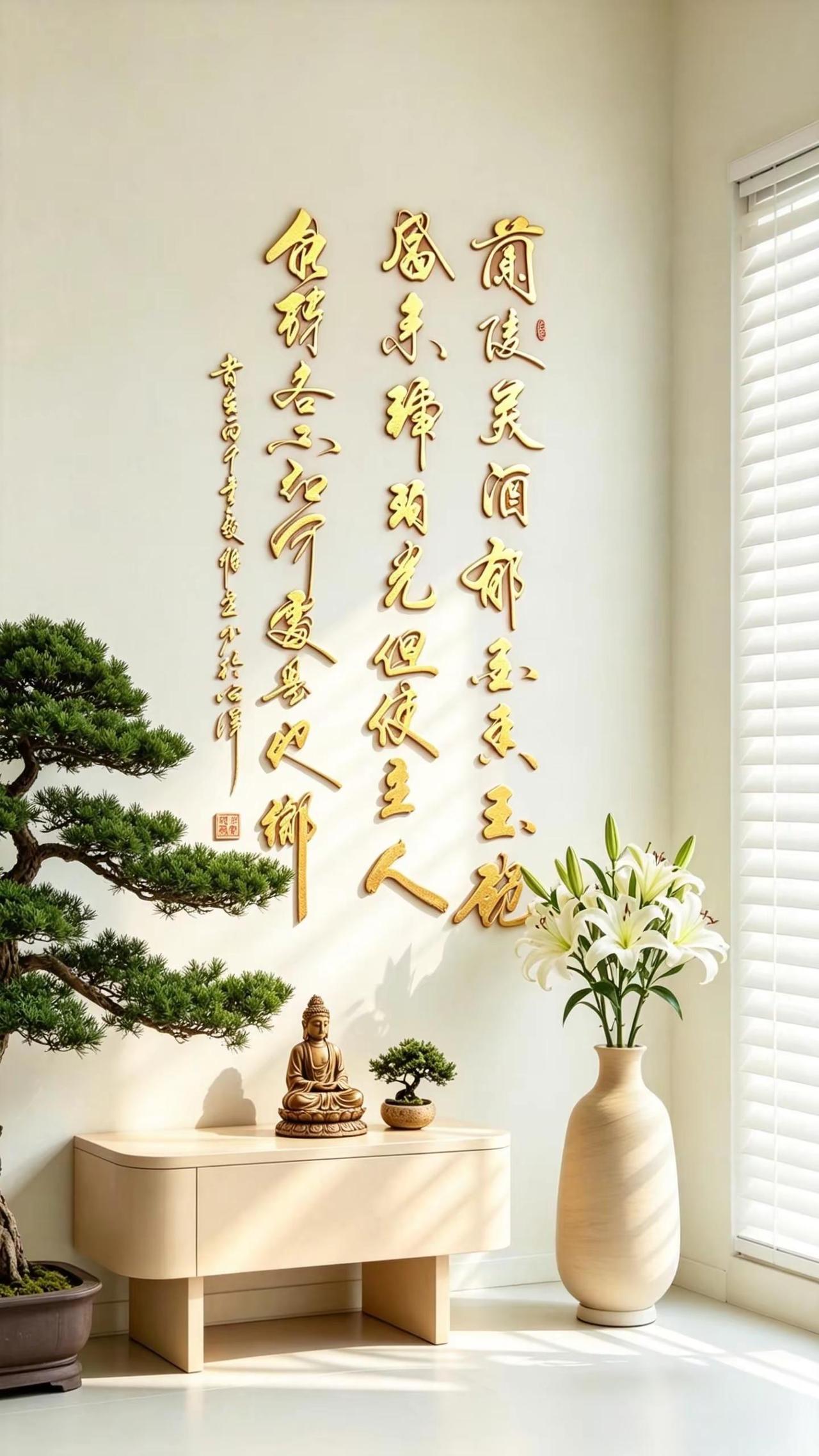 书法烫金氛围 传承中华古诗词文化 书法中的经典传承