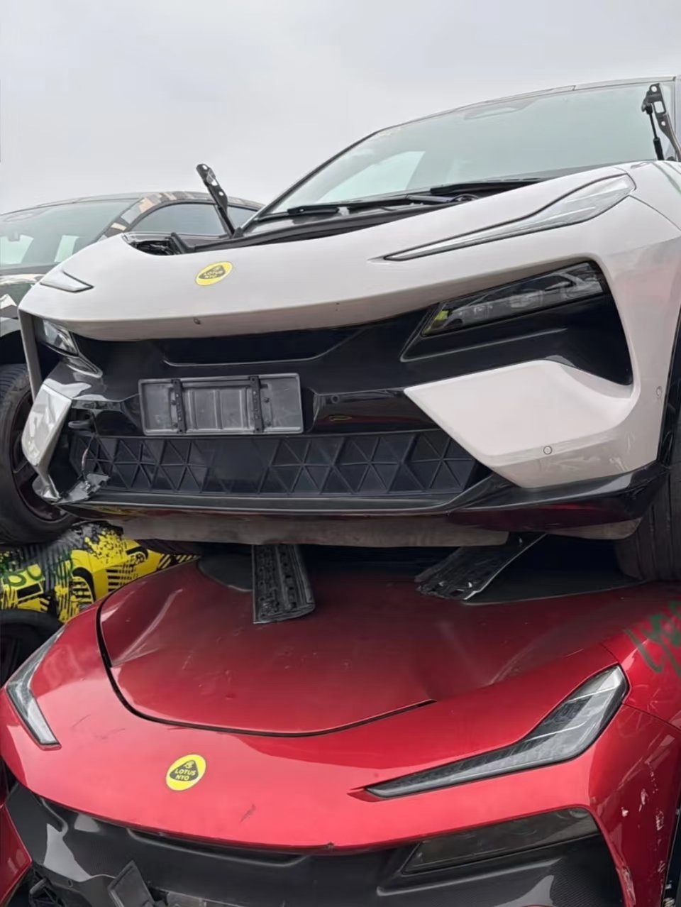 厂家测试报废的车辆？ 图片来自网络