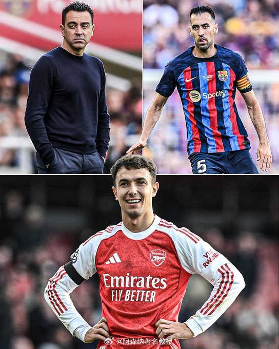 哈维曾要求巴萨高层签下祖比门迪来取代布斯克茨，但遭到拒绝。如今，他正效力于阿森纳