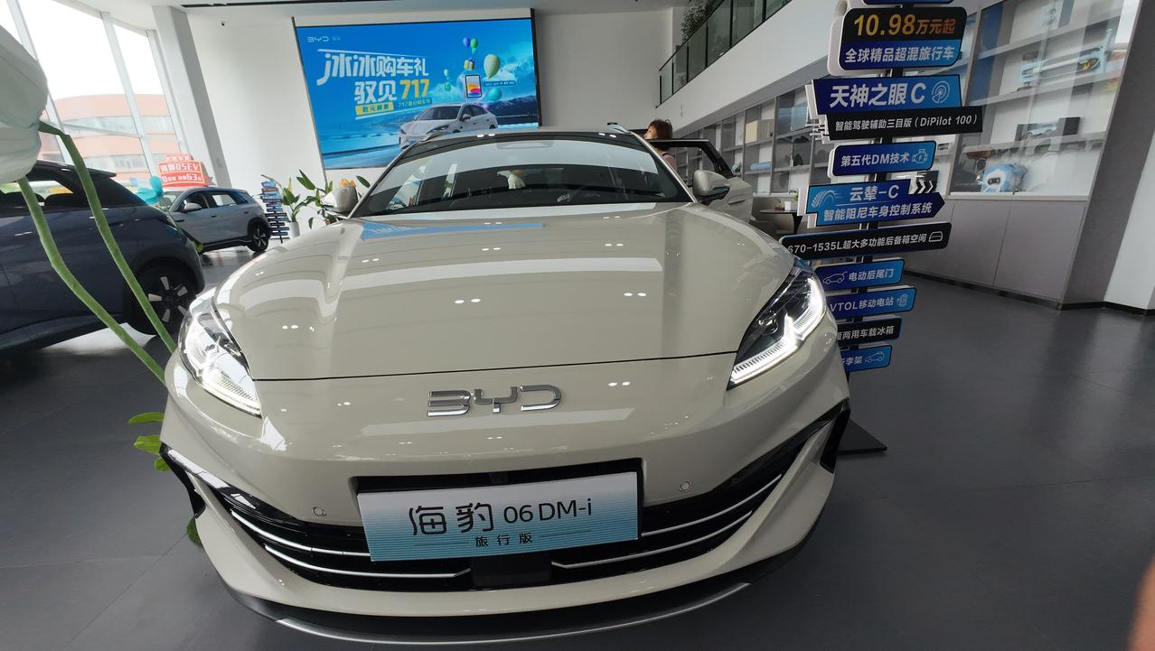 比亚迪海豹06DM旅行版，不会成为爆款，因为国内车友比较喜欢三厢车，对旅行版不感