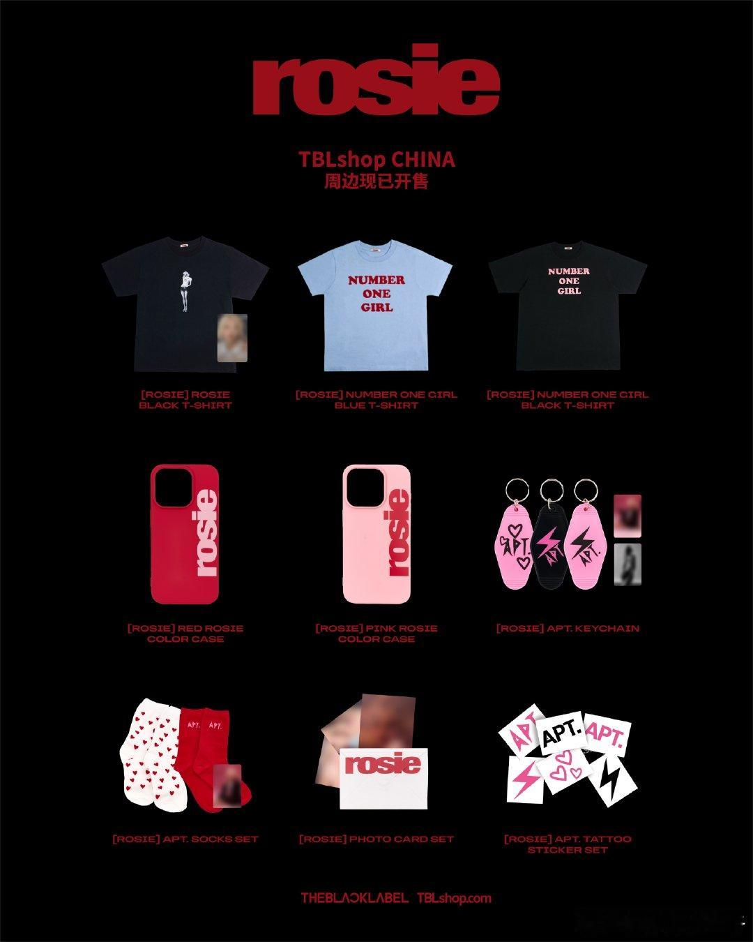 ROSÉ[‘rosie’ 周边现已开售]🗓️2026.04.27 6PM (K