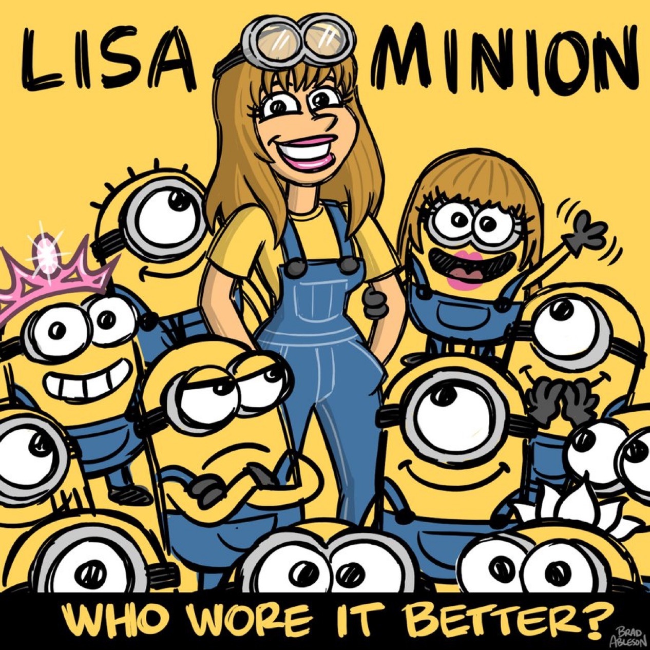 lisa 🔥lisa亚女一 ❤️ Minions (官方账/号) IG & X
