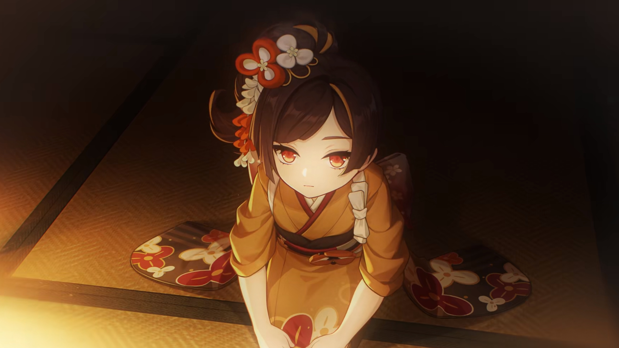 #原神[超话]# 千织做事有原则，讲究先来后到。另外这个小千织也很可爱，裁缝活从
