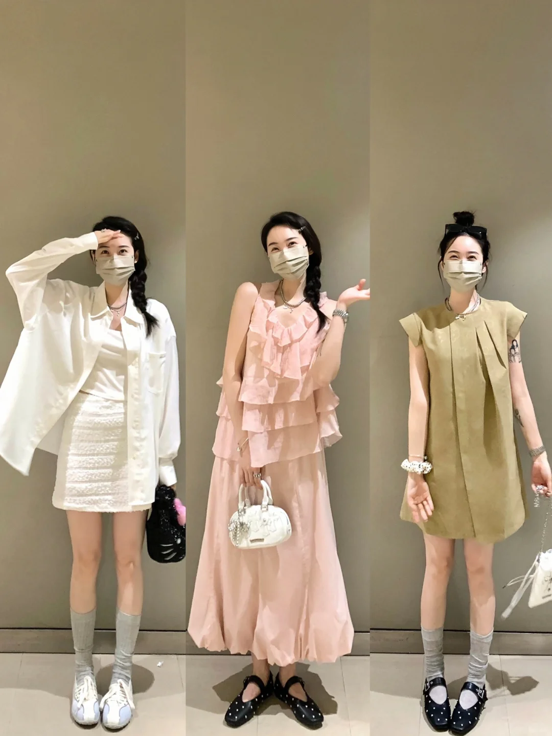 会反复爱上同色系的clean搭配！！！