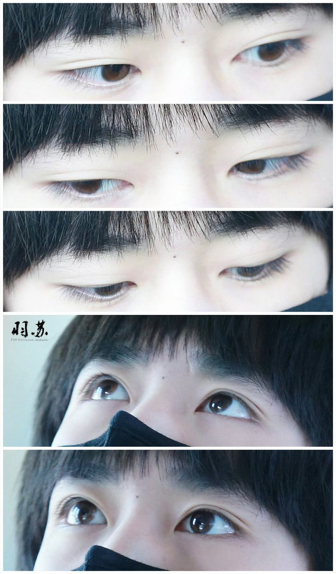 好漂亮啊宝宝 眼睛睫毛眉心痣都好漂亮但是谁能想到这张图 居然是 11年前四字 易