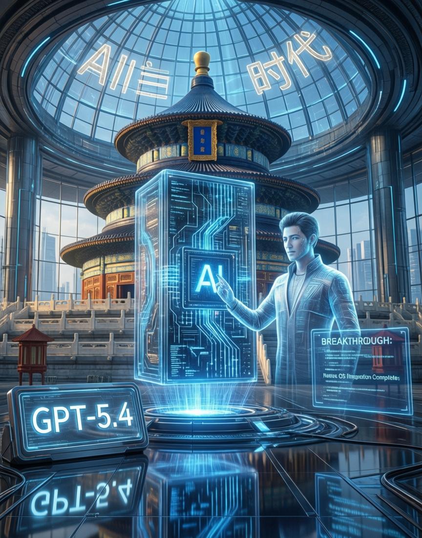 这事儿是北京时间昨天凌晨出的——OpenAI正式发布GPT-5.4，定位是“迄今