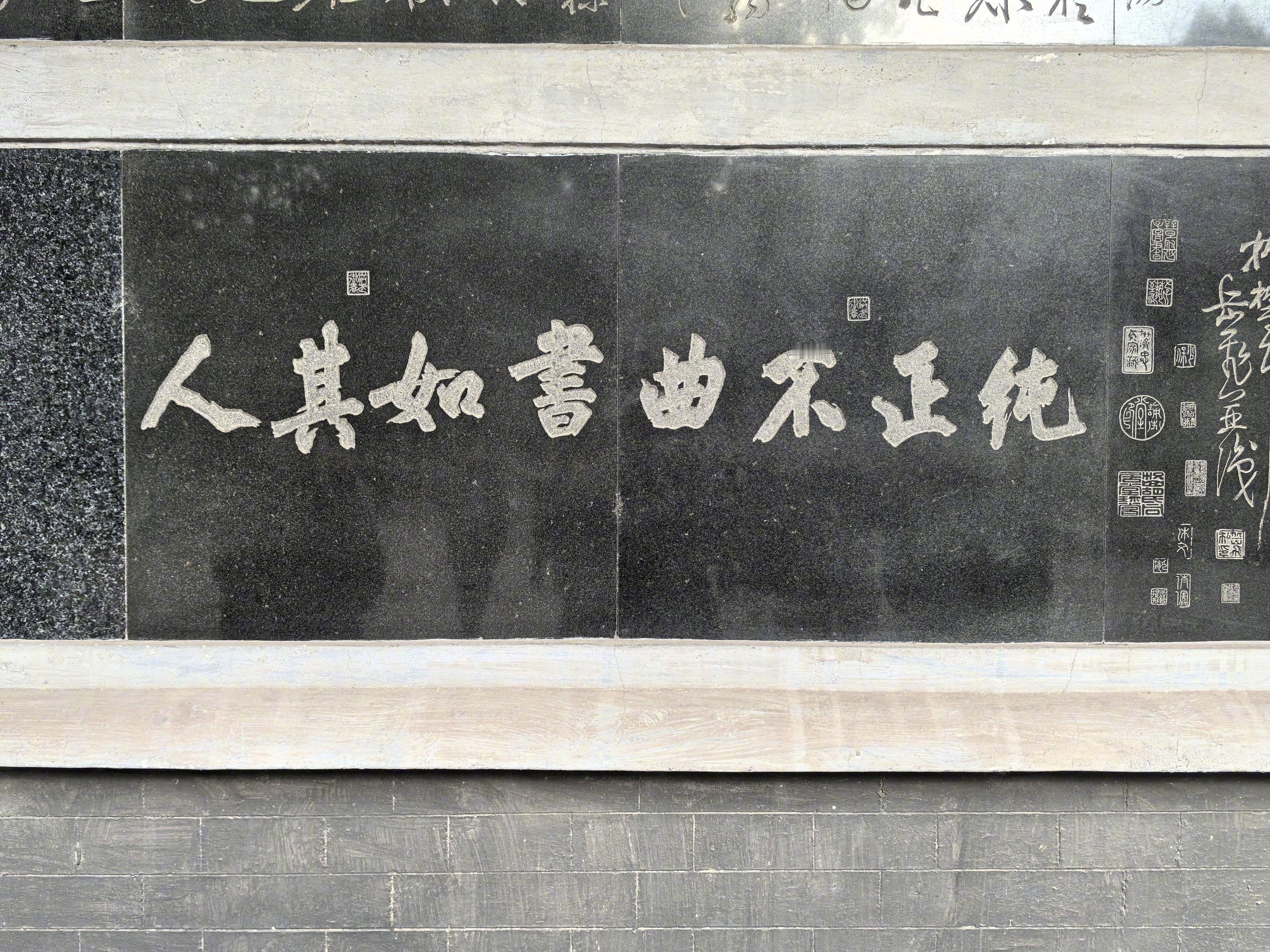 在汉中市勉县的武侯墓，有两壁岳飞书之《前后出师表》，这《后出师表》不但文好字好，