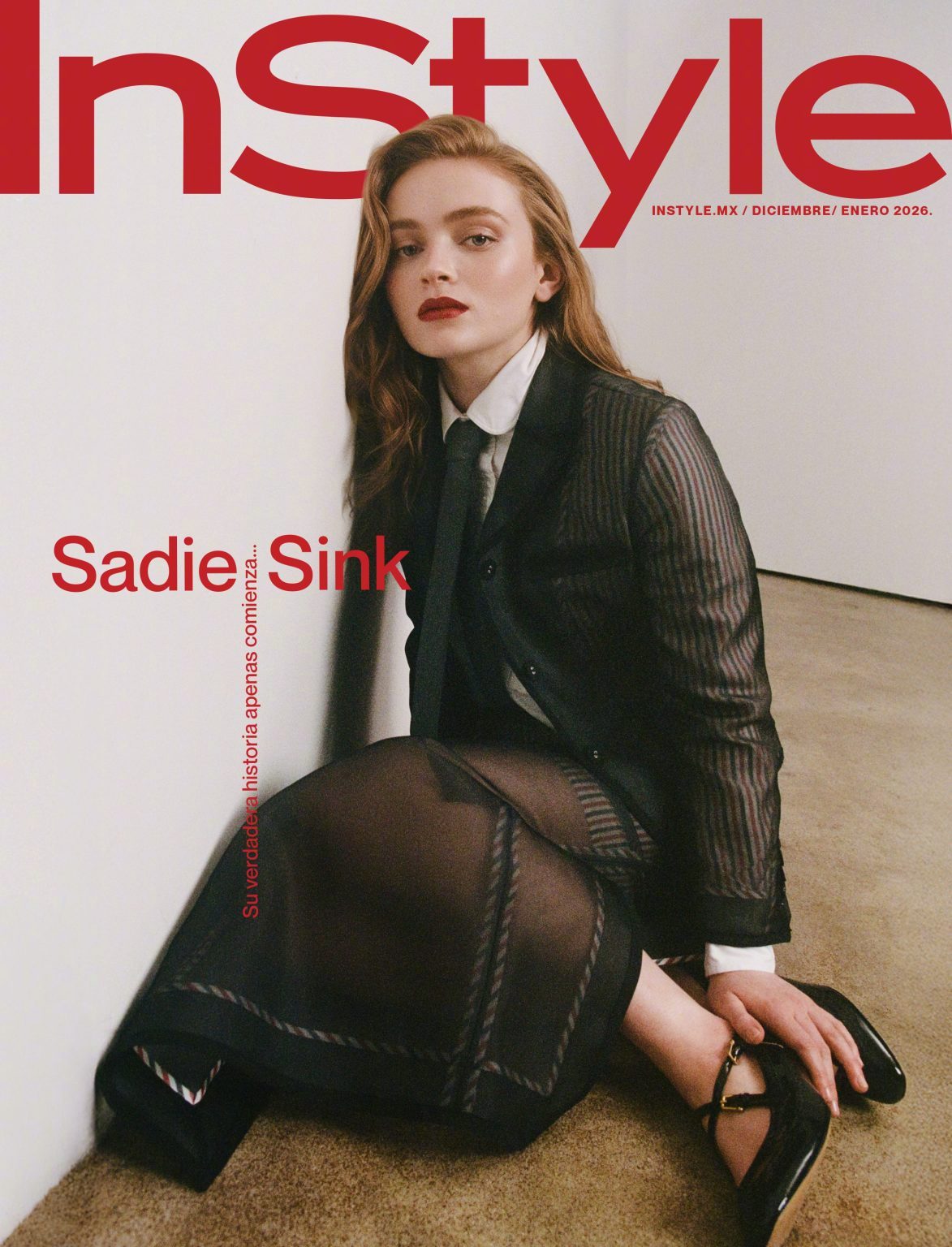 萨迪·辛克，《InStyle》12月新刊写真怪奇物语5上线跨年电影愿