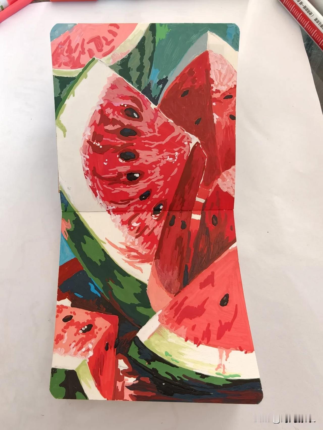 画了一个月翻翻乐的体会:只要有足够的耐心，照葫芦画瓢肯定也能画得好。
但通常的情