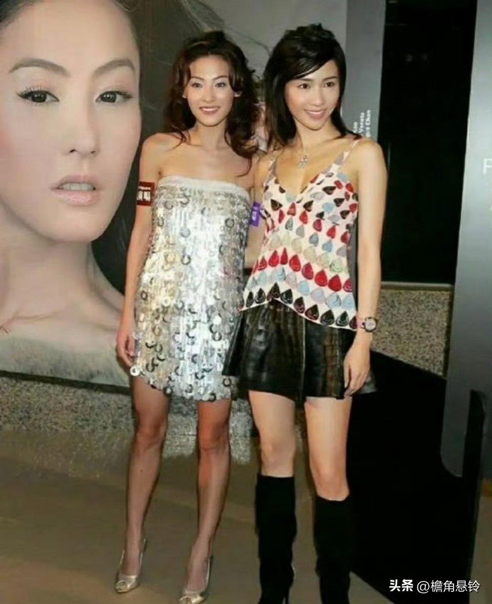 张柏芝和黎姿都是大美人，各有各的美法。
张柏芝年轻时那叫一个惊艳，五官精致立体，