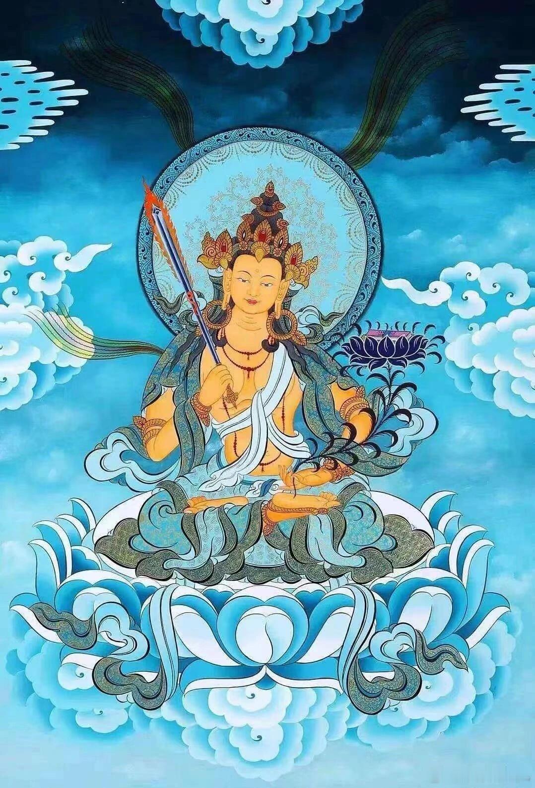 遇见文殊菩萨接好运！虔诚许愿，都会实现！ ​​​