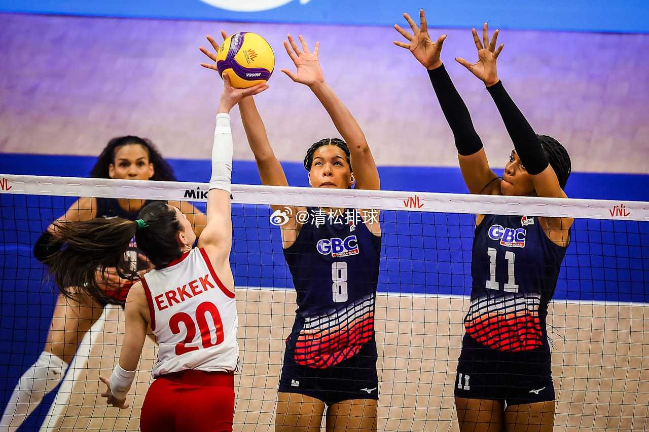 2026年世界女排联赛巴西巴西利亚站多米尼加女排vs土耳其女排第一局：25-17