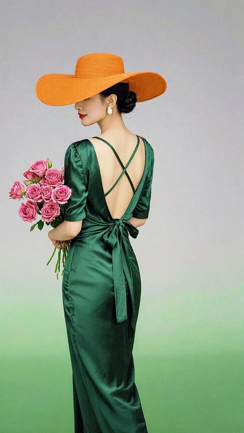 AI复古露背写真 ai创作 伙伴计划广告分成玩法达人