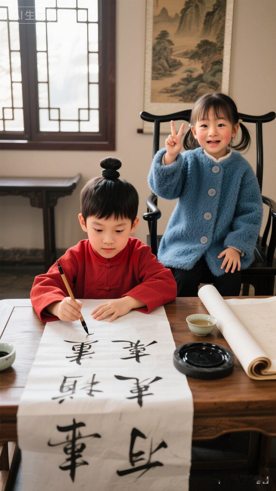 童真童趣，童心未泯，童年的快乐时光。👧👦🎨🖼️