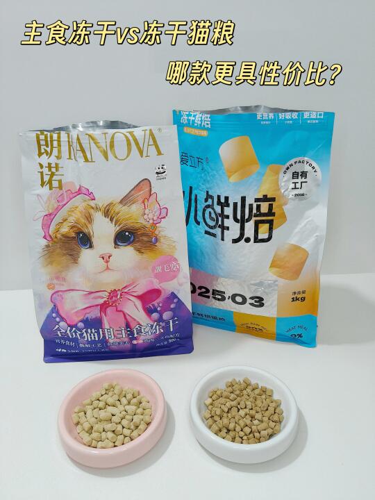 双猫家庭|主食冻干和冻干猫粮如何选择？