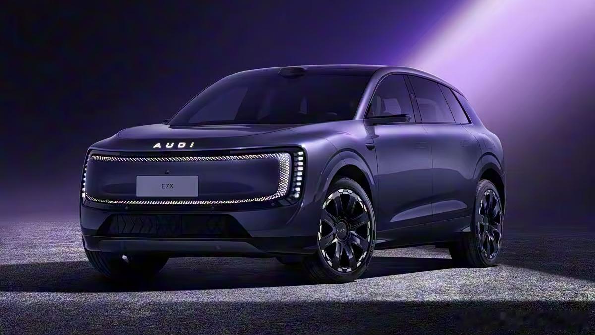 胖哥汽车频道 中型纯电动SUV奥迪E7X现身减免购置税目录，新车外观延续奥迪E5