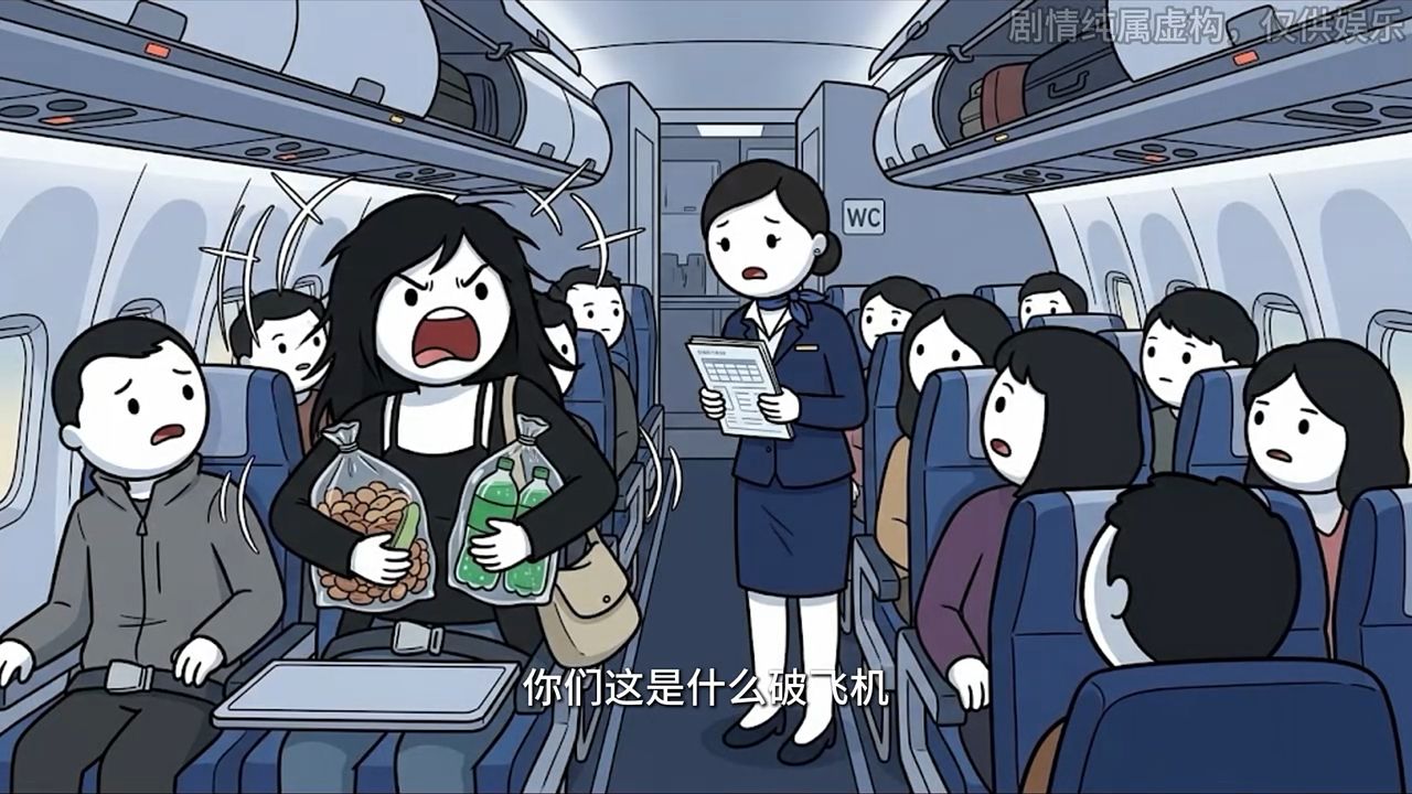 今天体验的副本是：穷的叮当响，却以为一坐飞机就高人一等的“优越姐”！