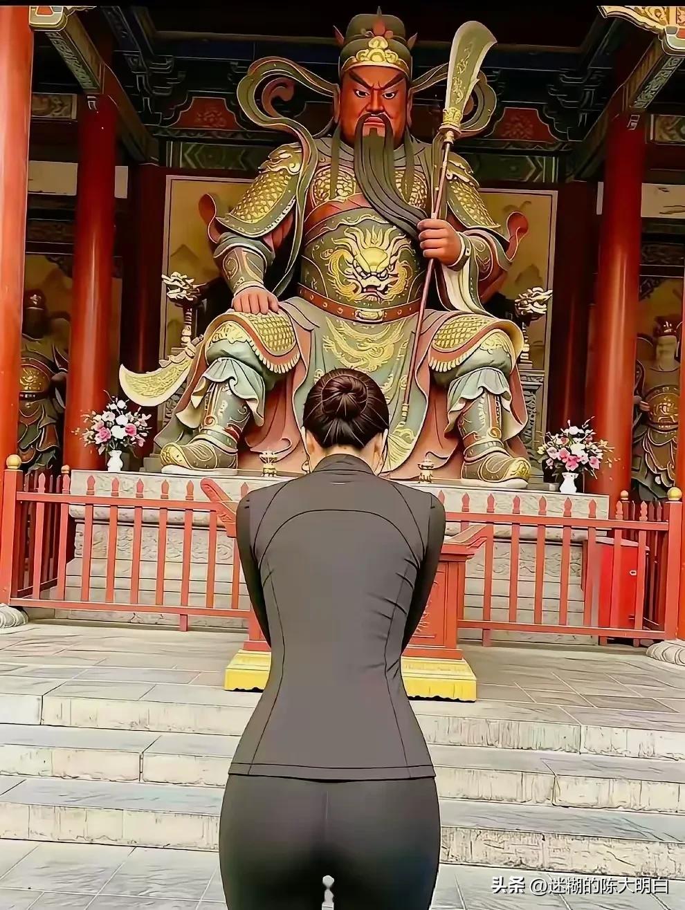 小姐姐，你有什么未了的心愿，居然需要找关二爷“帮忙”？