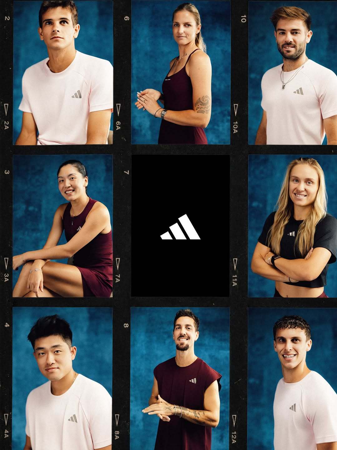 Adidas美网球员写真照[可爱]一姐是佩古拉一哥是西西帕斯/阿利亚西姆？美网2