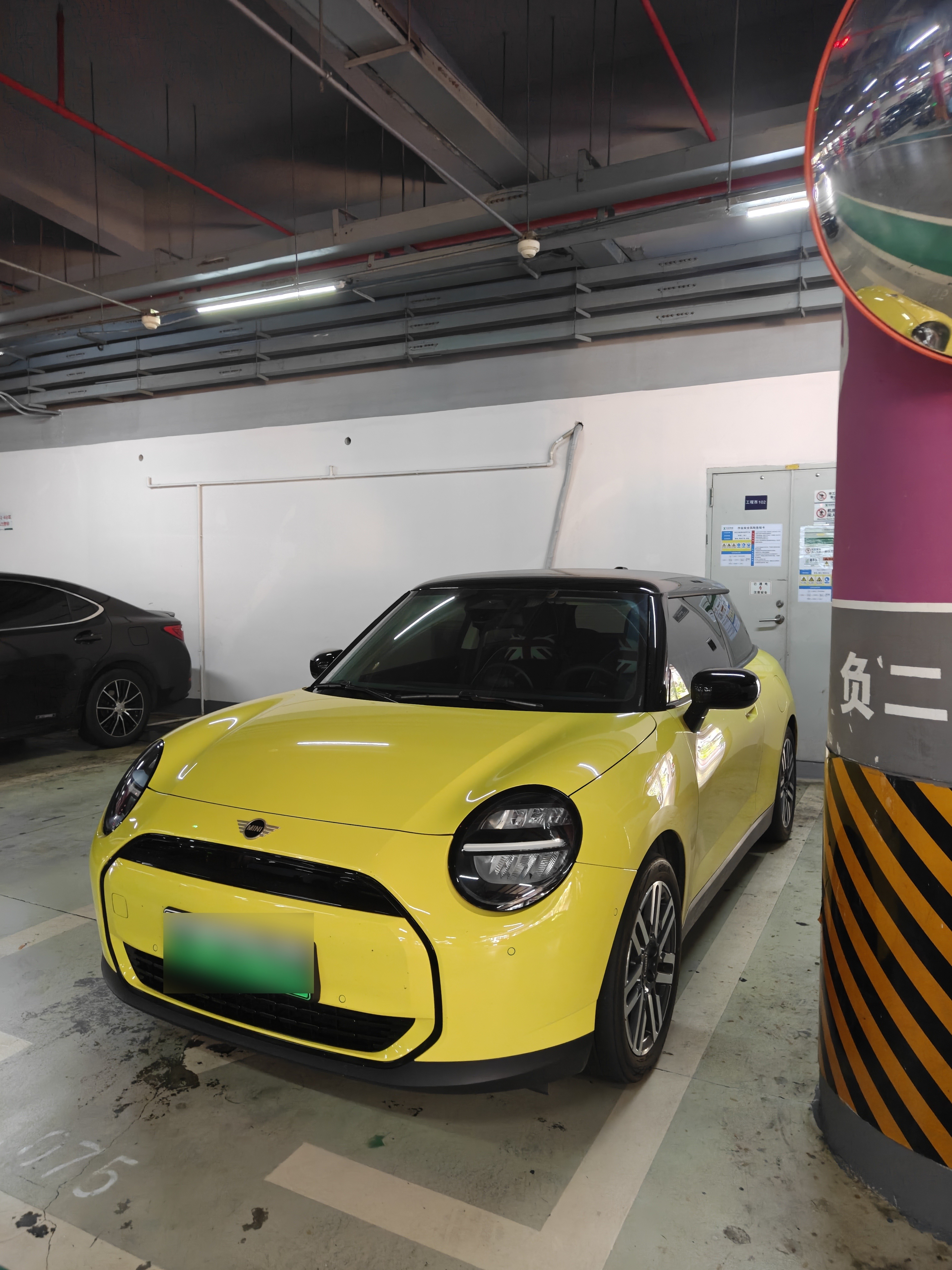 早！班尼迪克黄的电咪 太显眼包了从它身边走过想不看一眼都难智驾数码团mini