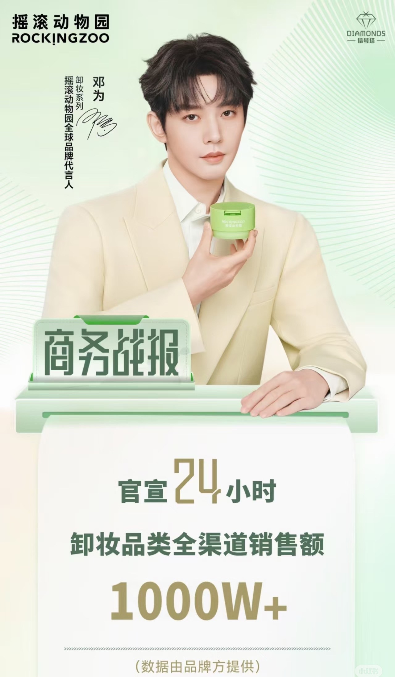 卸妆膏都能麦到上千万还有谁邓为太牛了！！！ 