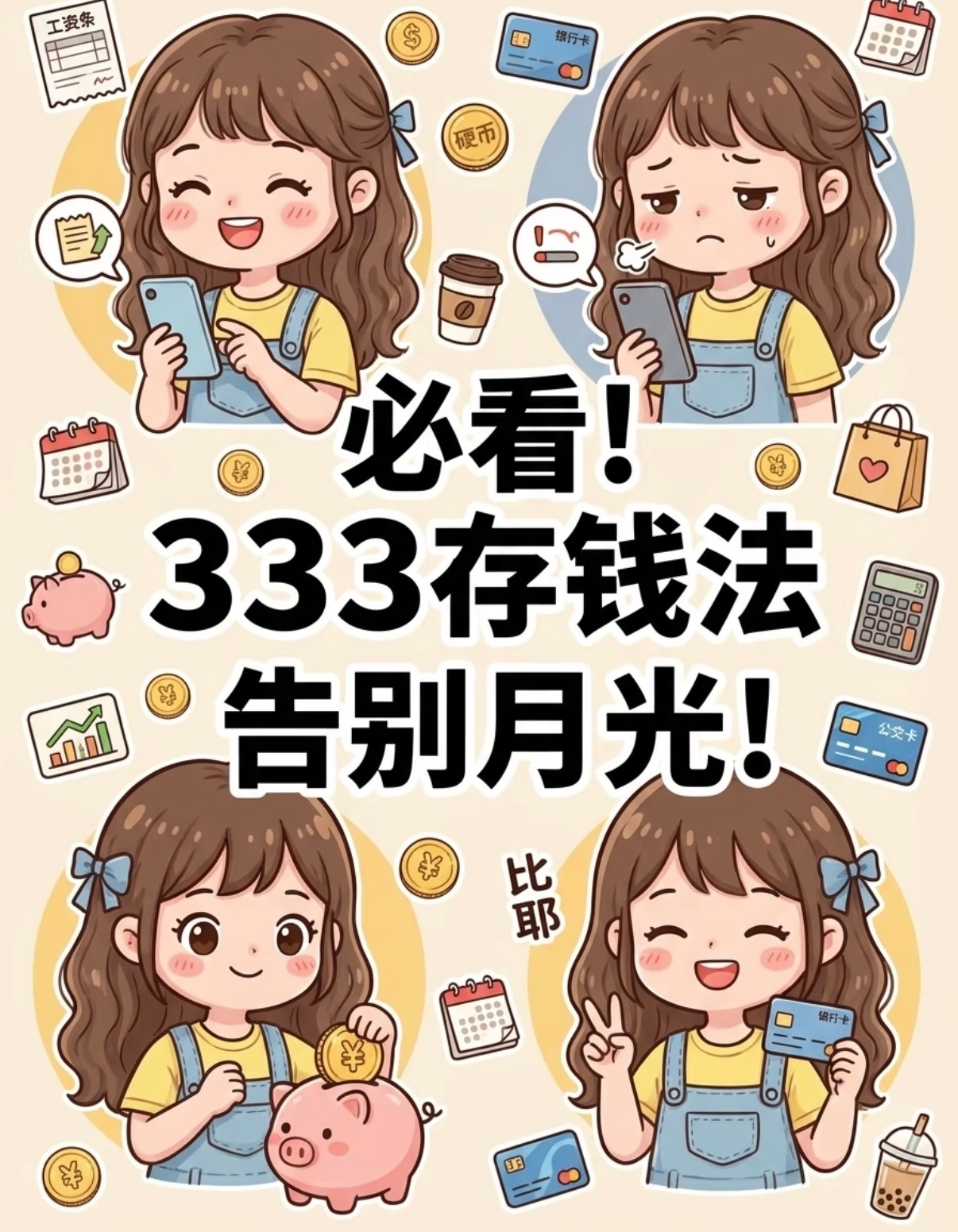 3313存钱法让打工人不再月光当代打工人月光解药来了，3313合理分配薪资，日常