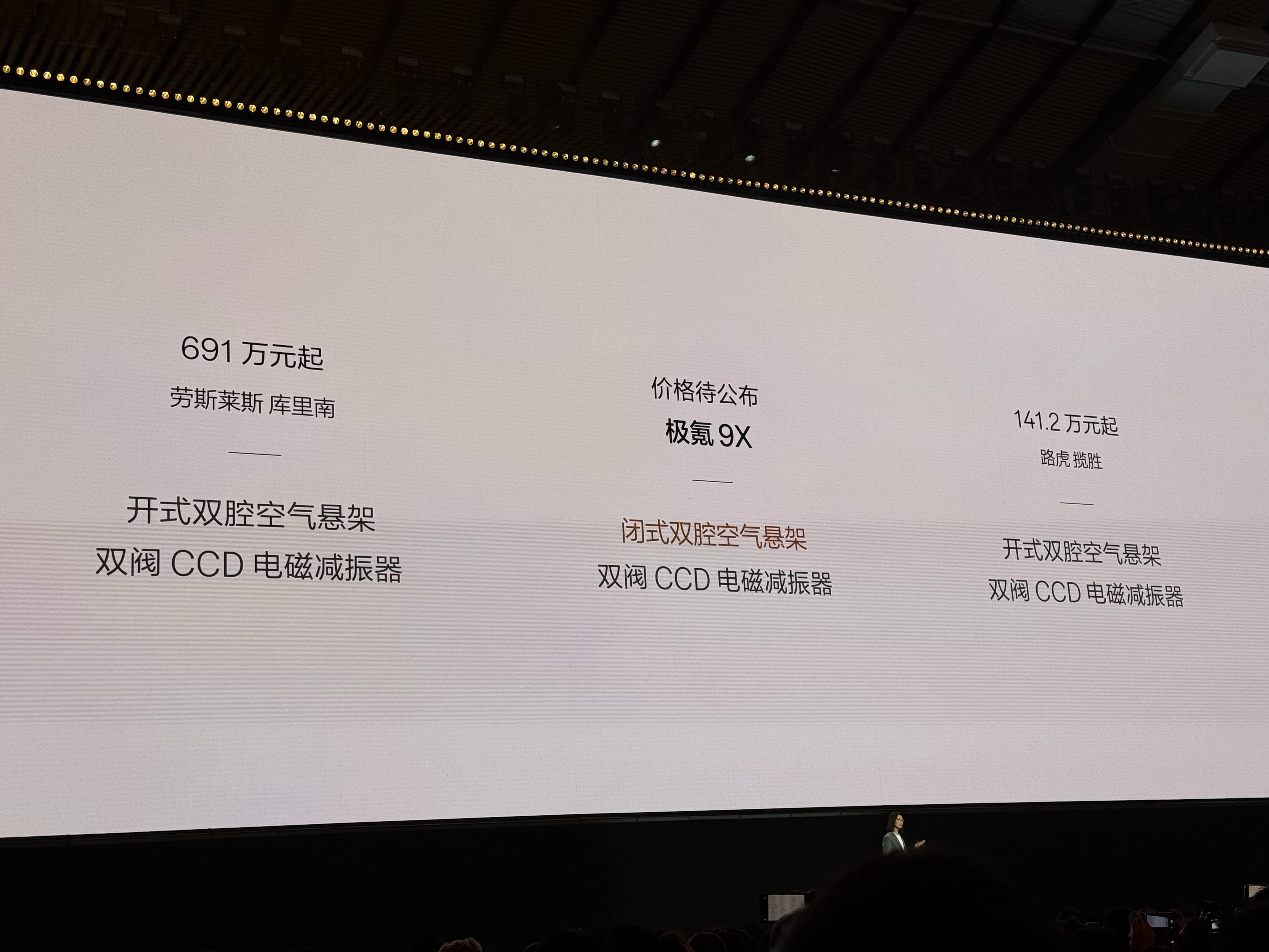 极氪底盘，有追求[good]双腔双阀，48V主动稳定杆 ​​​