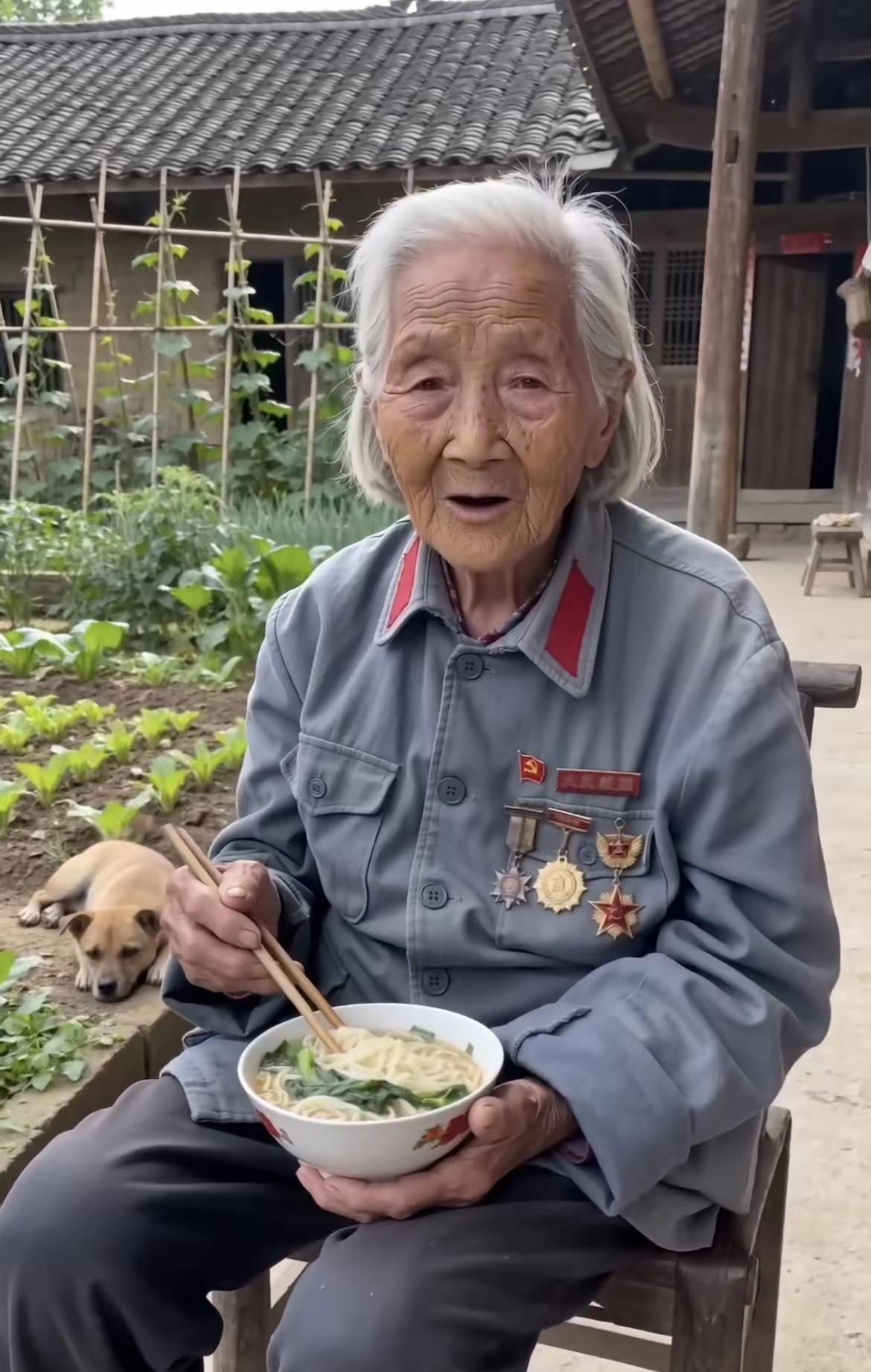 同志们好！我这一生无儿无女，却把全部青春和热爱都献给了家国与生活。我吃过苦、受过