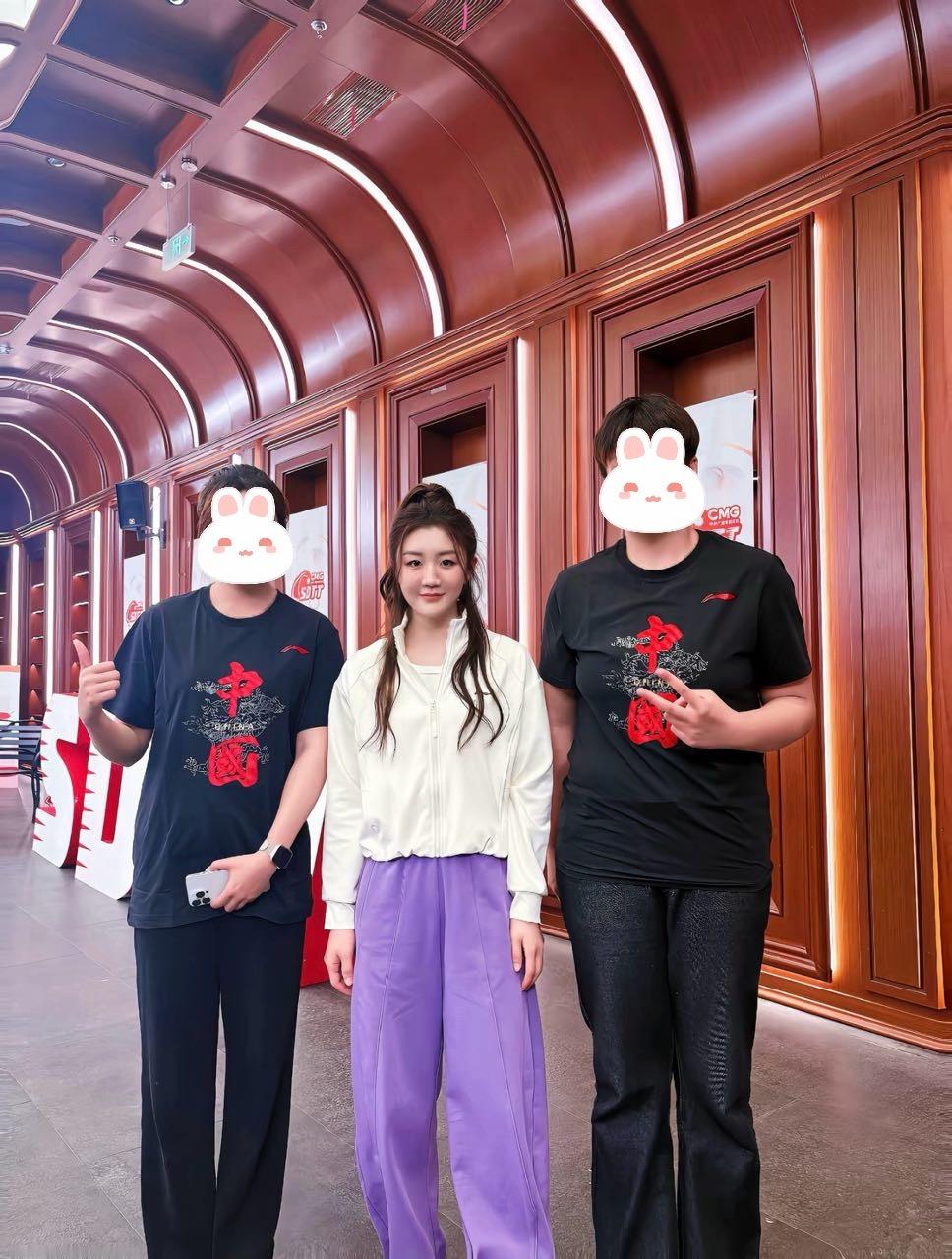 📷：乖乖合照的宝宝陈梦