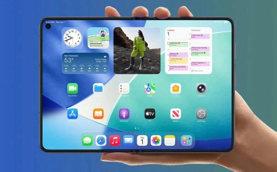 曝iPhoneUltra无折痕技术和OPPO类似苹果的硬件一向都不算是行业领先，