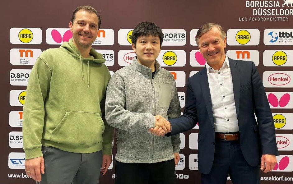 杜塞尔多夫经理透露樊振东薪资  杜塞尔多夫经理亲口证实，为樊振东开出的薪水匹配其