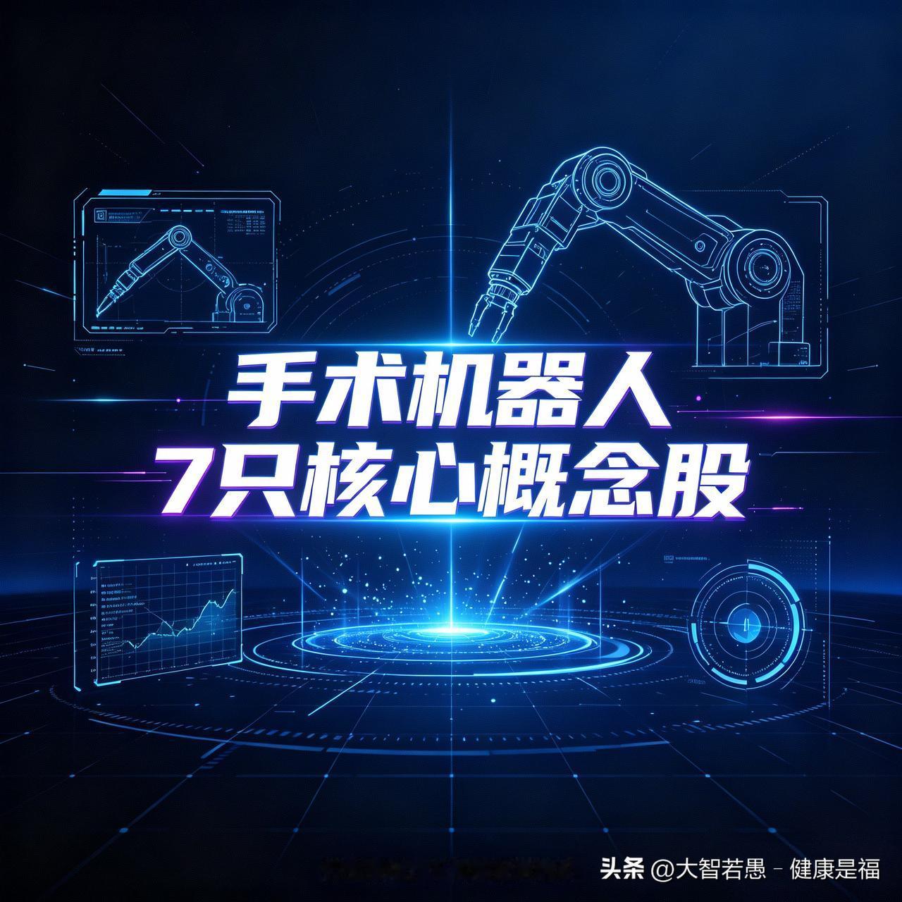手术机器人7只核心概念股

1. 天智航（688277）
被称为“手术机器人第一
