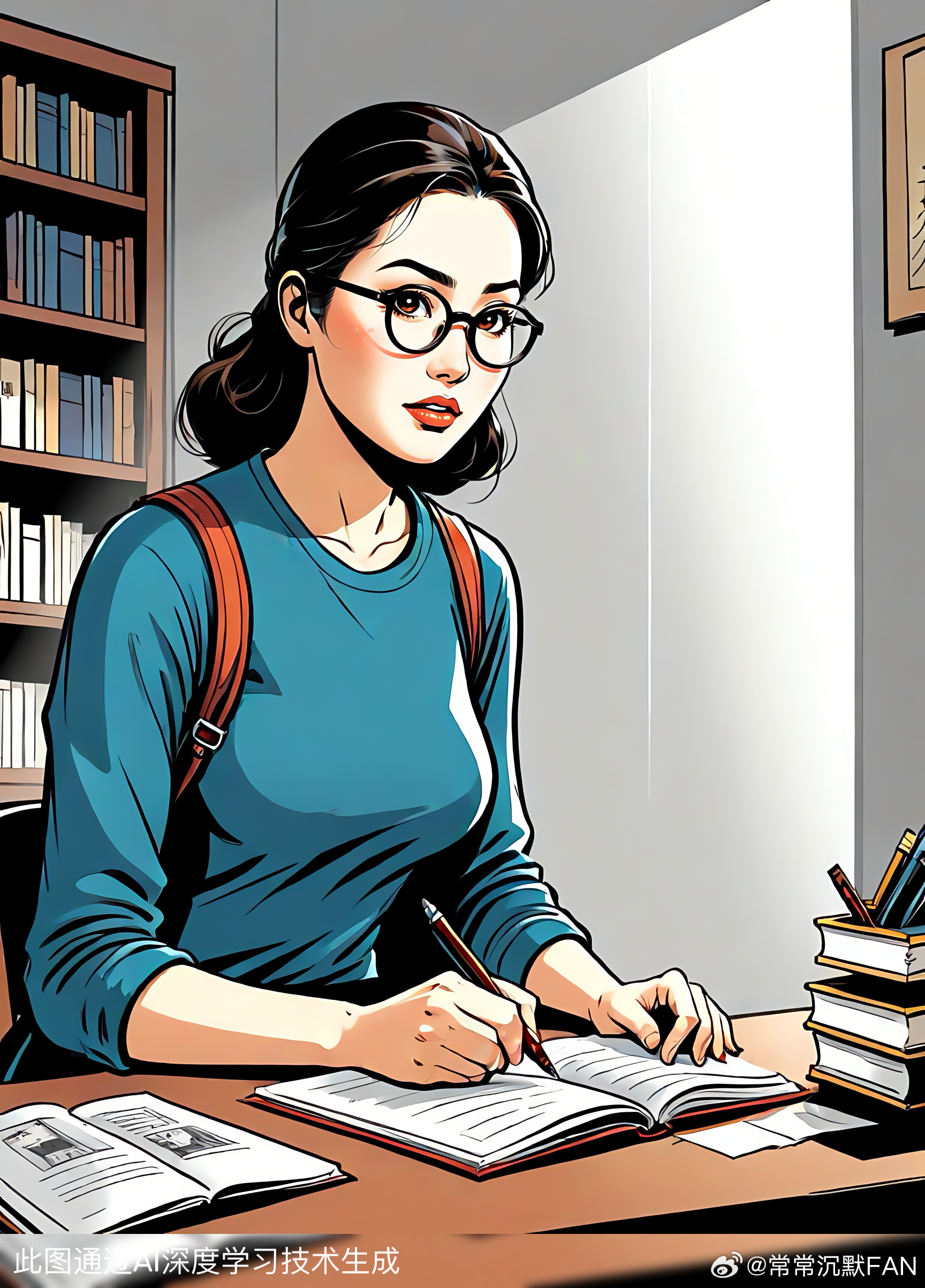 Han女士还是不想好好完成任务 